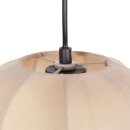 Steinhauer AN hangl. 1-l. fabric shade 28*26cm