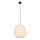 Steinhauer AN hangl. 1-l. fabric shade 28*26cm
