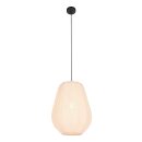 Steinhauer AN hangl. 1-l. fabric shade 30*38cm