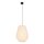 Steinhauer AN hangl. 1-l. fabric shade 30*38cm