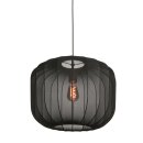 Steinhauer AN Hangl. 1-l. fabric shade 45*34cm