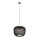 Steinhauer AN Hangl. 1-l. fabric shade 45*34cm