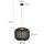 Steinhauer AN Hangl. 1-l. fabric shade 45*34cm