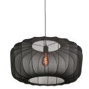 Steinhauer AN Hangl. 1-l. fabric shade 60*30cm