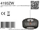 Steinhauer AN Hangl. 1-l. fabric shade 60*30cm