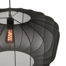 Steinhauer AN Hangl. 1-l. fabric shade 60*30cm
