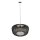 Steinhauer AN Hangl. 1-l. fabric shade 60*30cm