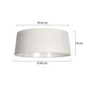Steinhauer AN Kap 48*19cm creme