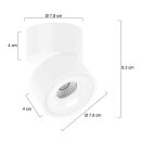 Steinhauer Spot 1-L. 8w 2700K IP20 Fez