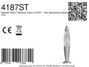 Steinhauer Tafell lava silver glitter trans*M*