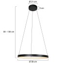 Steinhauer Hangl. Lumex 33W 2700K 58cm