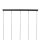 Steinhauer Hangl. 5-L. balk  (armatuur) *M*