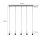 Steinhauer Hangl. 5-L. balk  (armatuur) *M*