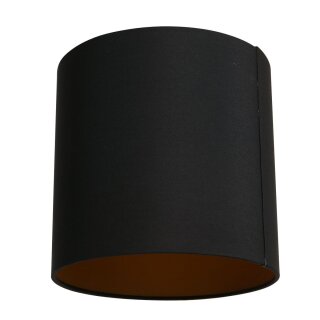 Steinhauer Kap 20cm rond effen zwart /goud *M*