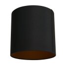 Steinhauer Kap 20cm rond effen zwart /goud *M*