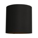Steinhauer Kap 20cm rond effen zwart /goud *M*