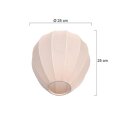 Steinhauer Kap 25*25cm beige *M*