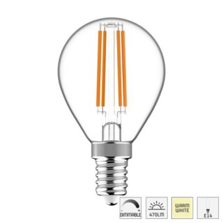 Steinhauer 620148 Ledfil .4,5w,E14, 2700K,dimb