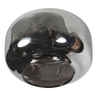 Steinhauer 3864 glas 14*10cm E14 smoke