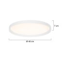 Steinhauer Plaf. Flady 40cm white 36W