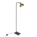 Steinhauer Vloerl.1-l. metaal bronzen kap GU10