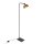 Steinhauer Vloerl.1-l. metaal bronzen kap GU10
