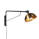 Steinhauer Wandl.1-l. metaal bronzen kap GU10