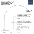 Steinhauer Vloerl. 1-l. bow Ringlux