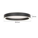 Steinhauer Plaf. 40*5,5cm rond