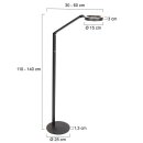 Steinhauer Vloerl. led 2700K 2*5w