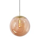 Steinhauer Hangl. 1-l. 40cm glasbol amber