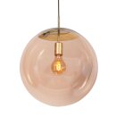 Steinhauer Hangl. 1-l. 40cm glasbol amber