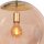 Steinhauer Hangl. 1-l. 40cm glasbol amber