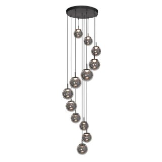 Steinhauer Hangl. 12-L. led 50cm glasbol smoke