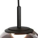 Steinhauer Hangl. 12-L. led 50cm glasbol smoke