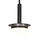 Steinhauer Hangl. 12-L. led 50cm glasbol smoke