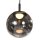 Steinhauer Hangl. 12-L. led 50cm glasbol smoke
