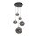 Steinhauer Hangl. 5-L. led glasbol smoke