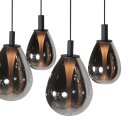 Steinhauer Hangl. 5-L. balk  led glass smoke