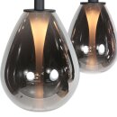 Steinhauer Hangl. 5-L. balk  led glass smoke