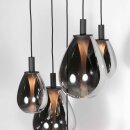 Steinhauer Hangl. 5-L. rond led glass smoke
