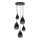 Steinhauer Hangl. 5-L. rond led glass smoke