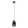 Steinhauer Hangl. 1-L. led glass smoke 23cm