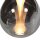 Steinhauer Hangl. 1-L. led glass smoke 23cm