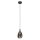 Steinhauer Hangl. 1-L. led glass smoke 14cm