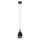 Steinhauer Hangl. 1-L. led glass smoke 14cm