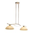 Steinhauer Hangl. 2-l. Glas albast amber