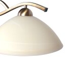 Steinhauer Hangl. 2-l. Glas albast amber