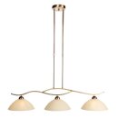 Steinhauer Hangl. 3-l. Glas albast amber