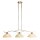 Steinhauer Hangl. 3-l. Glas albast amber